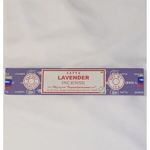 Satya Incense Sticks 15g Lavender New In Box sealed!